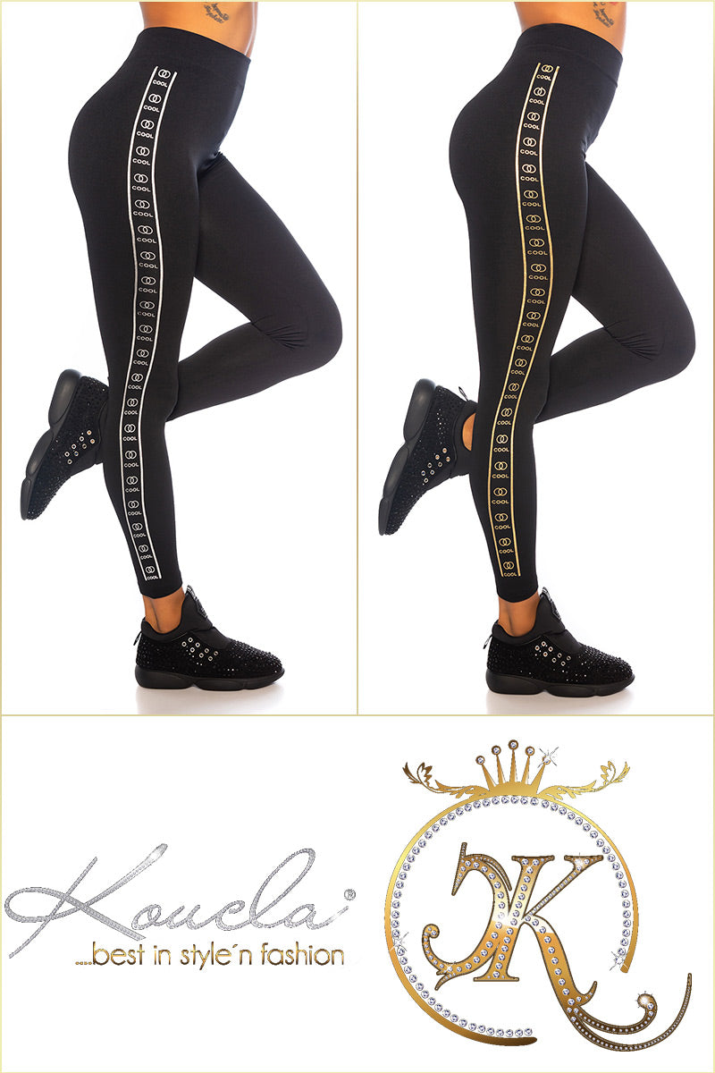 Sexy COOL Legginsy bezszwowe / termoaktywne