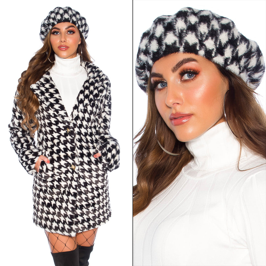Modny stylowy beret