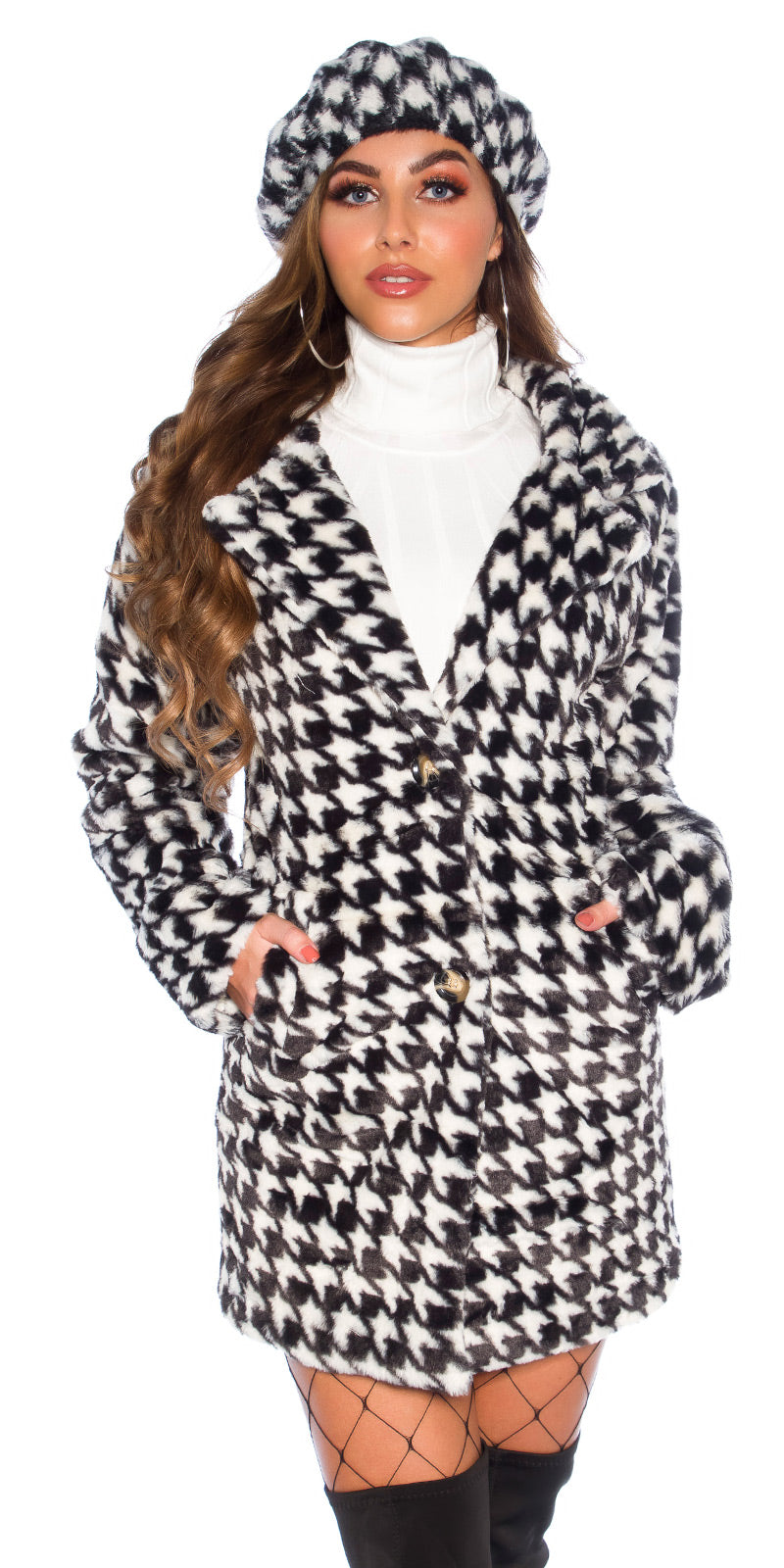 Modny stylowy beret