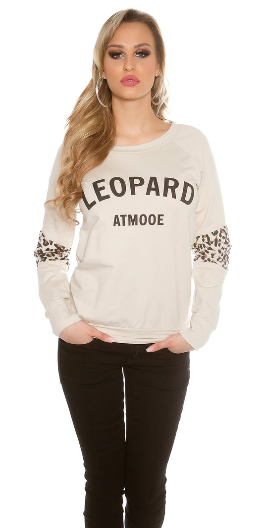 Modny sweter "Leopard"