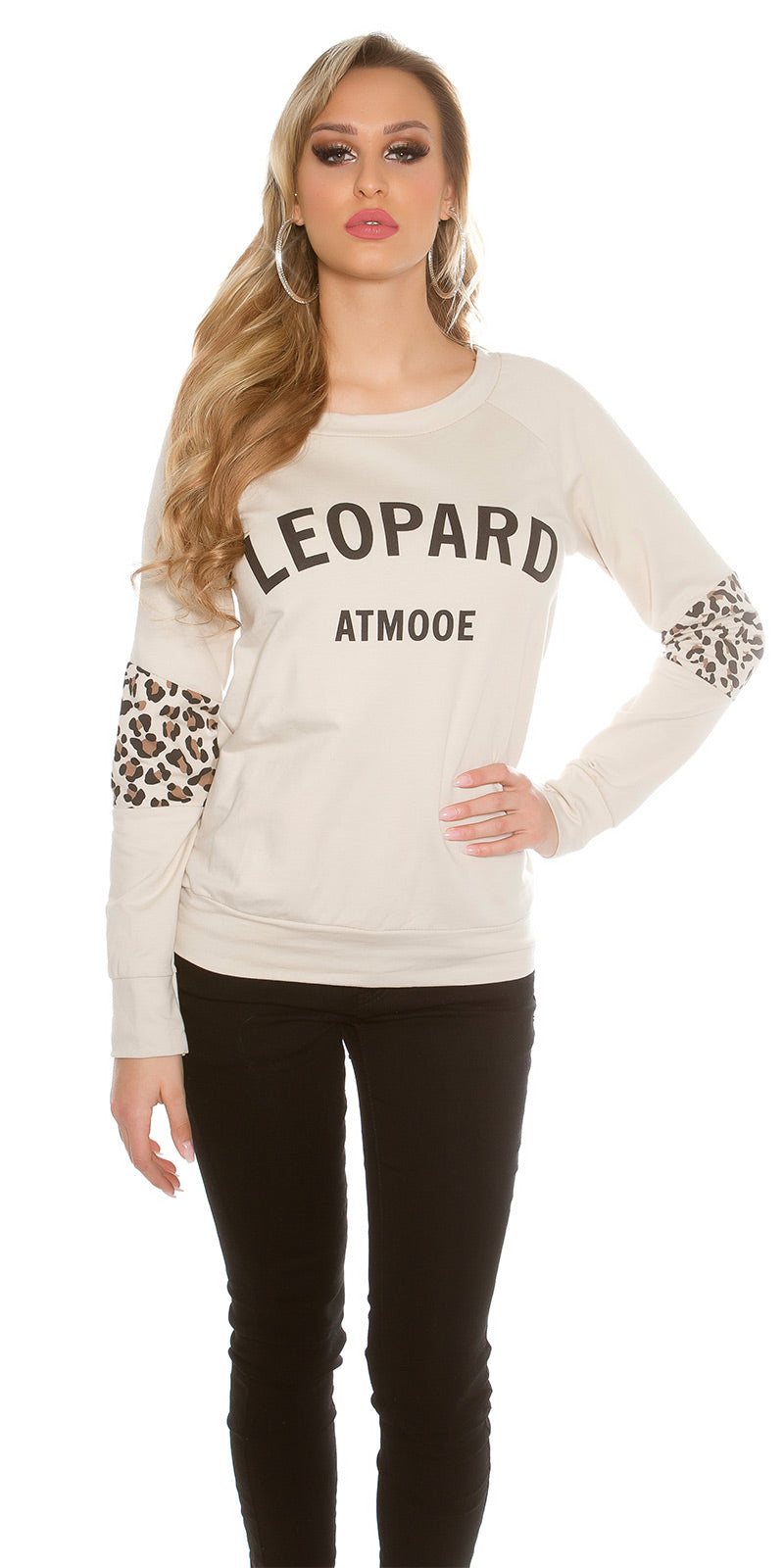 Modny sweter "Leopard"