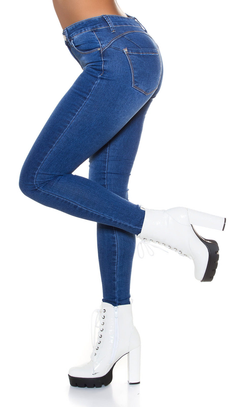 Seksowne klasyczne jeansy skinny !Push-Up!