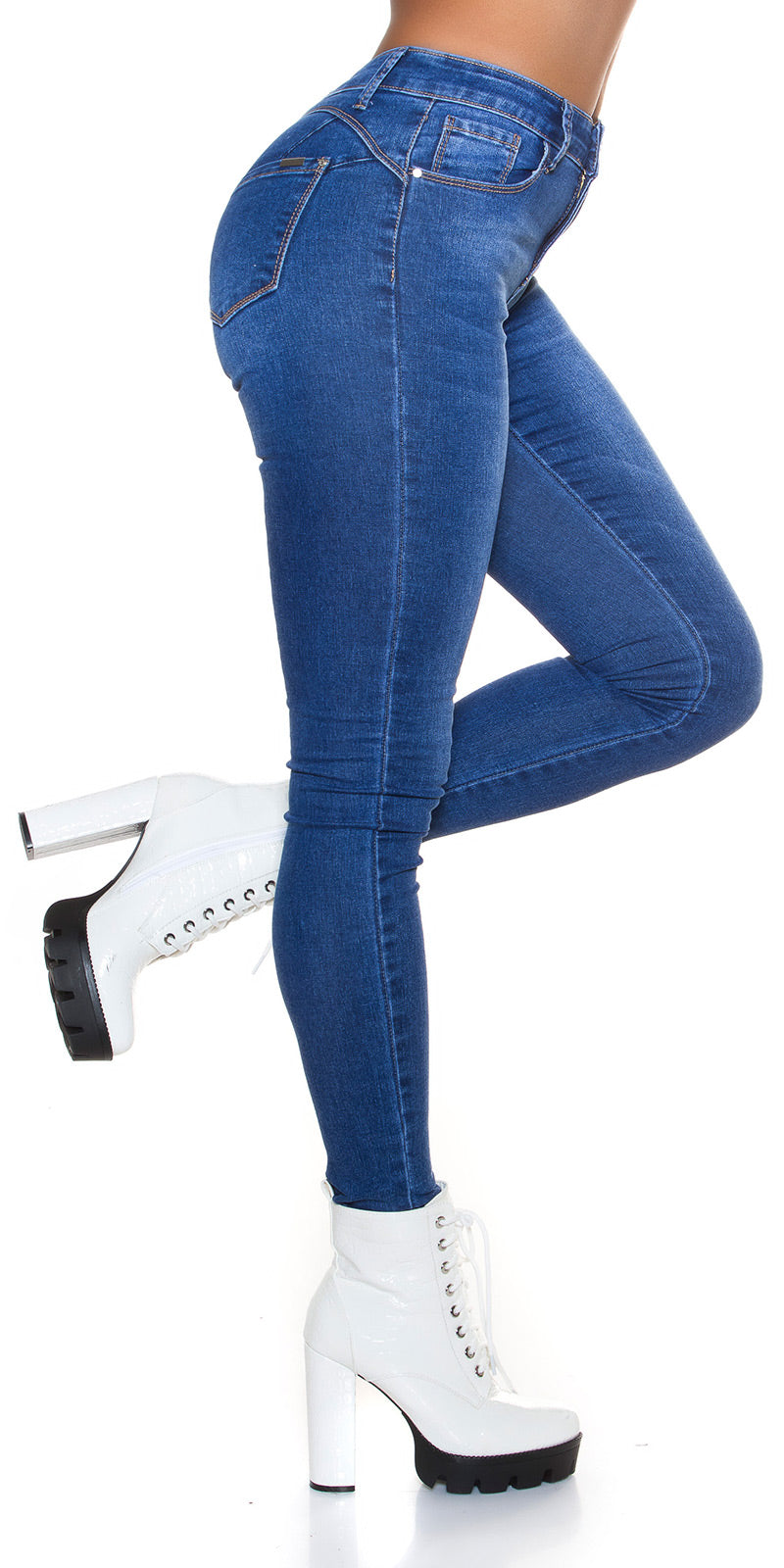 Seksowne klasyczne jeansy skinny !Push-Up!